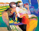 Hessam Abrishami Canvas Paintings - Afternoon Amore